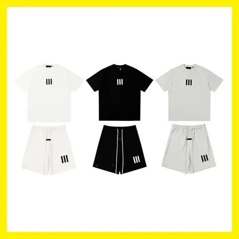Three-Stripe T-Shirt and Shorts Set