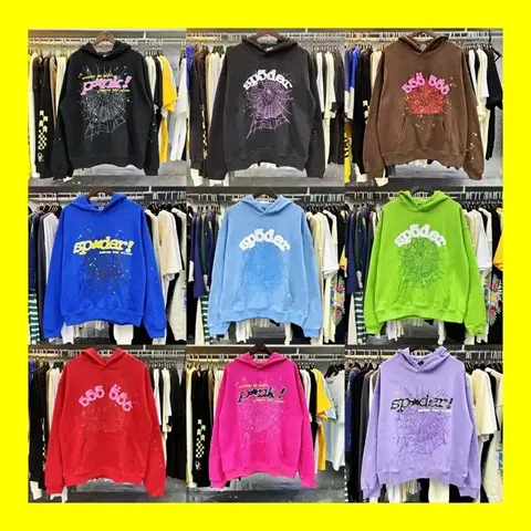 Spider Web Graphic Hoodies Collection