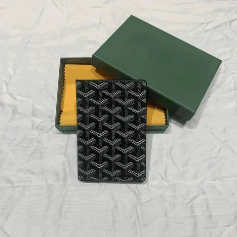 Goyard Black Monogram Wallet