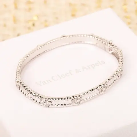 Van Cleef & Arpels Alhambra Diamond Bracelet