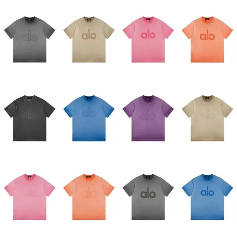 alo Yoga Logo T-Shirt Collection