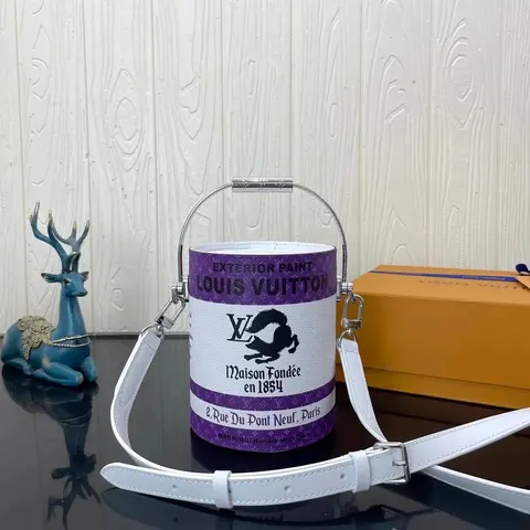 Louis Vuitton Exterior Paint Bucket Bag