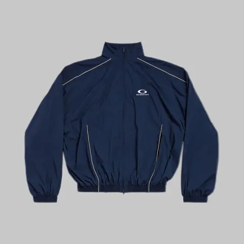 Balenciaga Navy Track Jacket