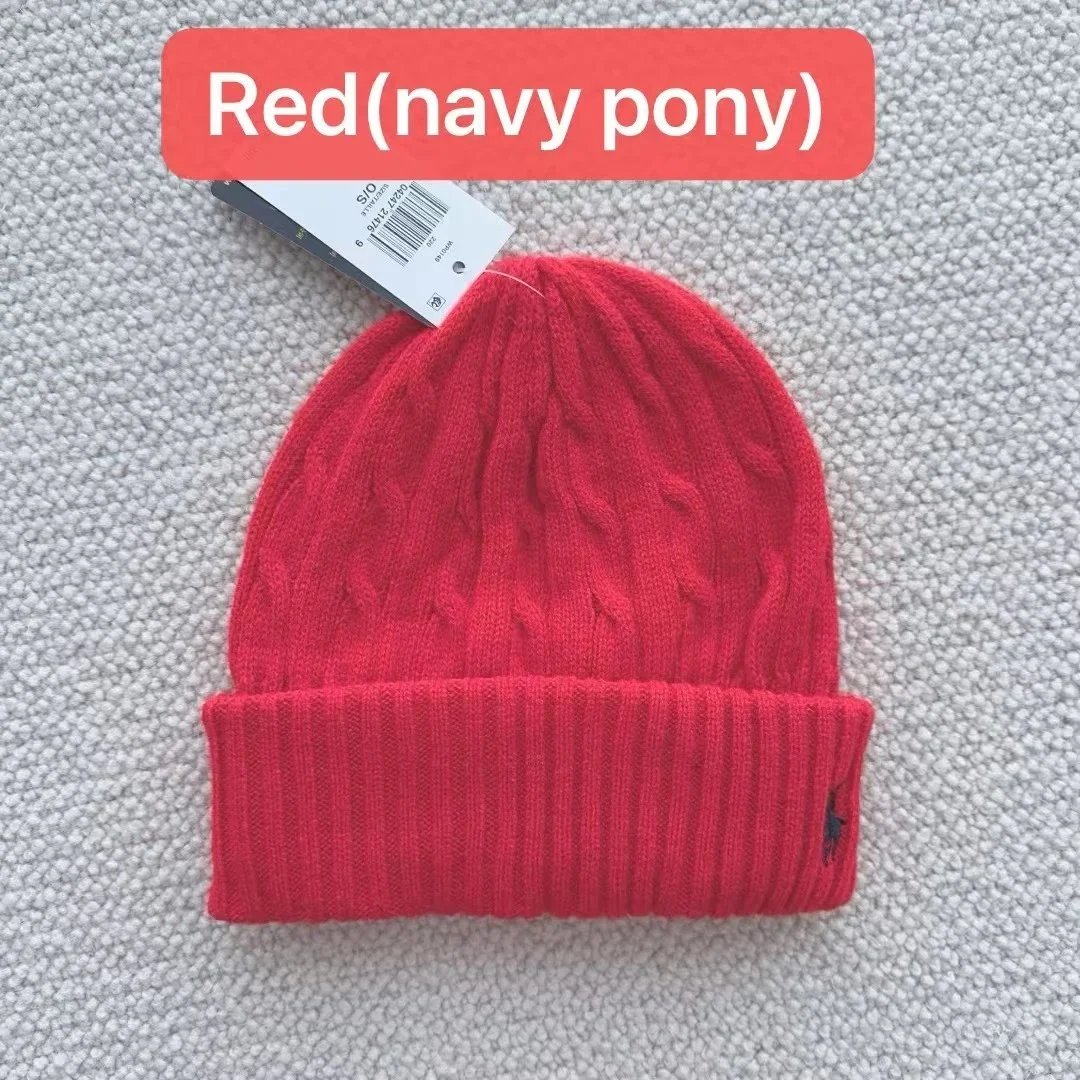 大红藏青标red(navy pony)