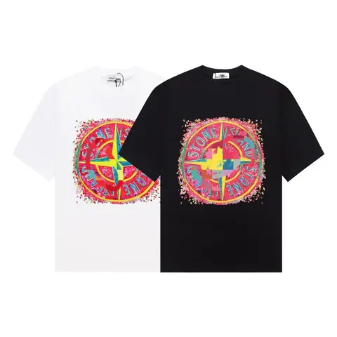 Stone Island Compass Print T-Shirt