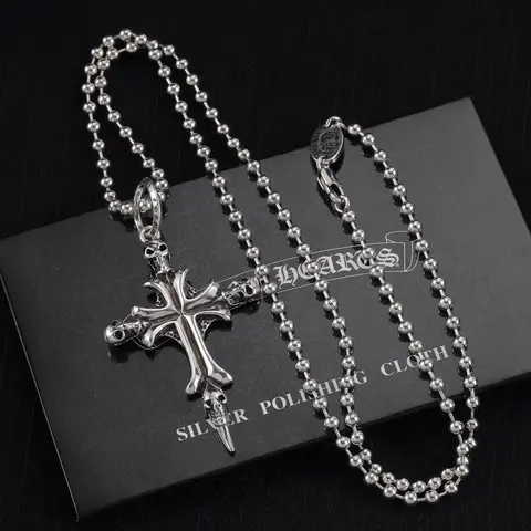 Hcarks Skull Cross Pendant Necklace