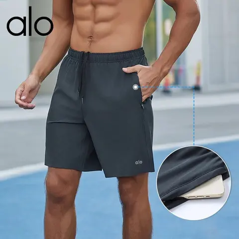 alo Men's Performance Shorts with Phone Pocket