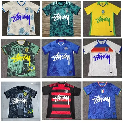 Stussy x National Team Collaboration Football Jersey Collection
