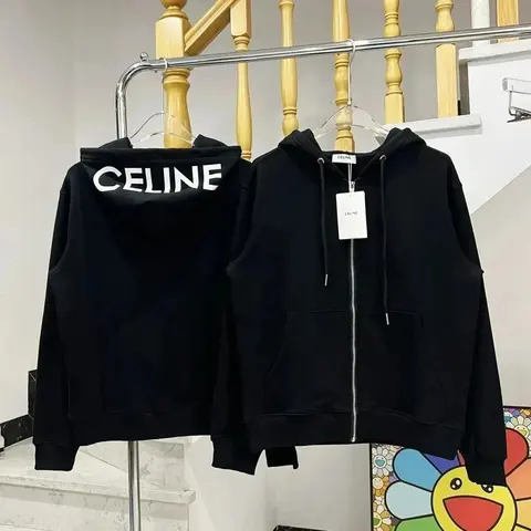 CELINE Black Hoodie