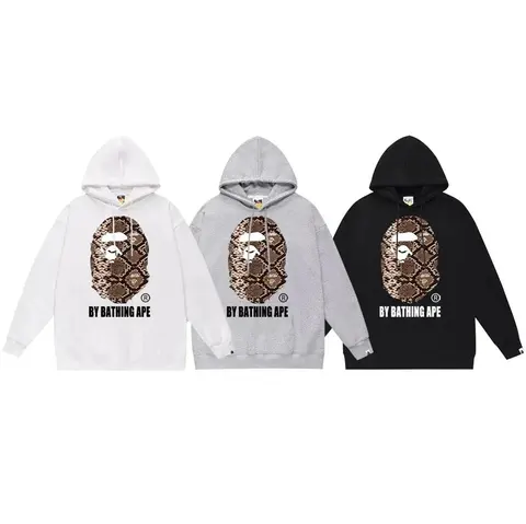 BAPE By Bathing Ape Snake Camo Hoodie Collection