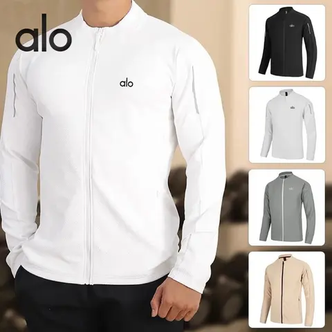 alo Yoga Men's Full-Zip Performance Jacket