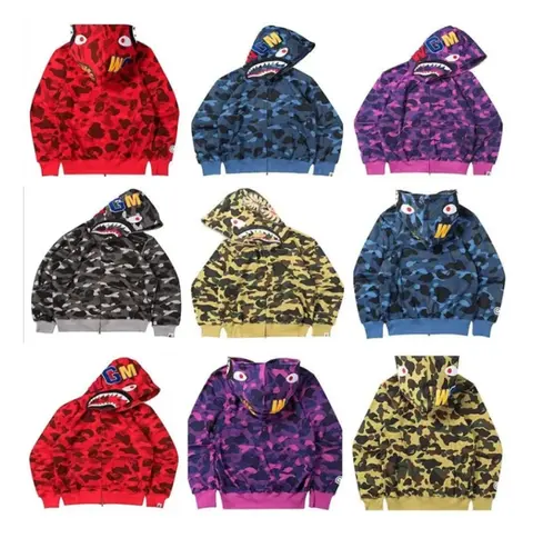 Bape Shark Hoodies Collection