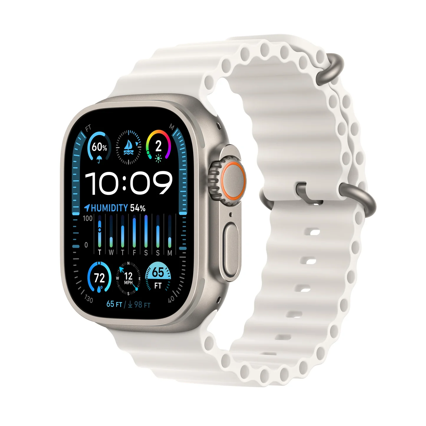 Ultra 2 white strap