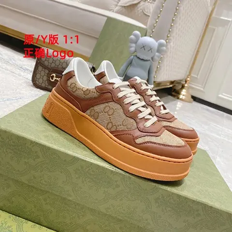 Gucci GG Supreme Platform Sneakers