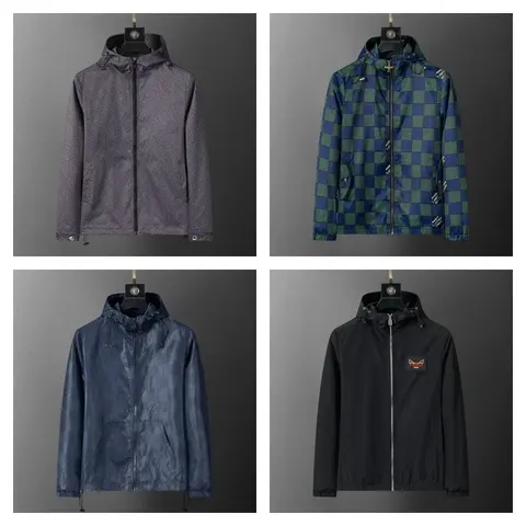 Desigual Men's Collection - Hooded Windbreaker Jackets