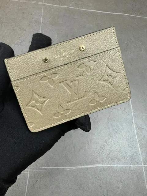 Louis Vuitton Monogram Empreinte Card Holder