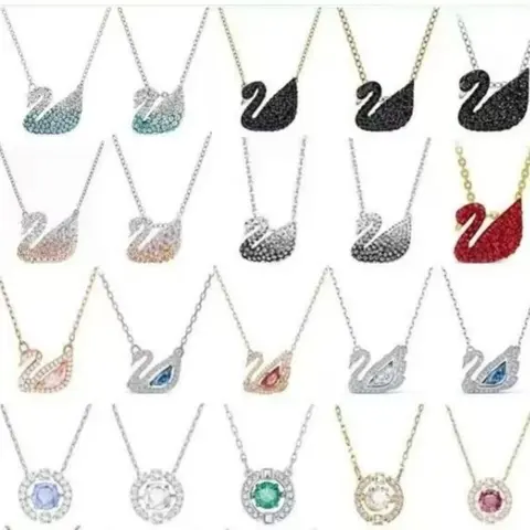 Swan Pendant Necklaces Collection