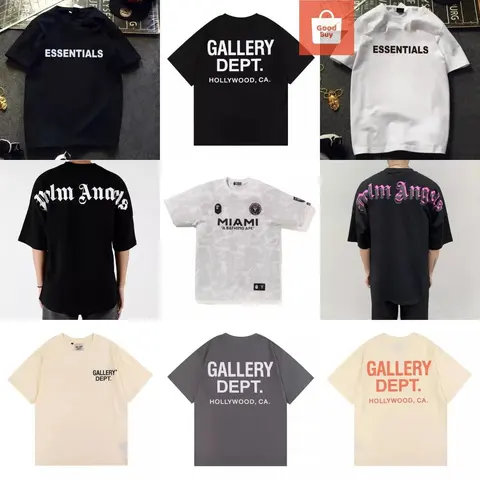 Gallery Dept. Essentials Palm Angels A Bathing Ape Miami T-Shirt Collection