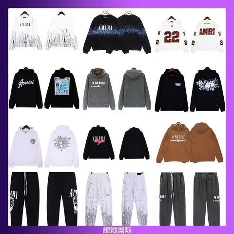 Amiri Hoodies and Sweatpants Collection