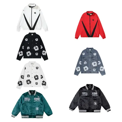 Hell Star Collection: Embroidered and Track Jackets