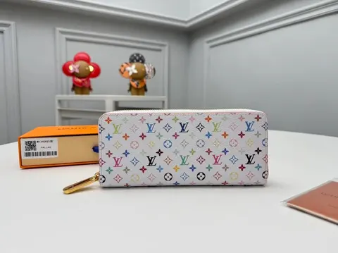 Louis Vuitton Multicolor Monogram Zip Around Wallet