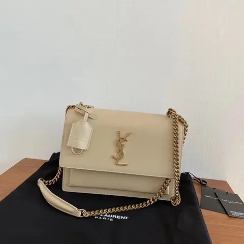 Saint Laurent YSL Monogram Shoulder Bag
