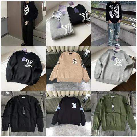 Louis Vuitton Monogram Knit Sweaters Collection