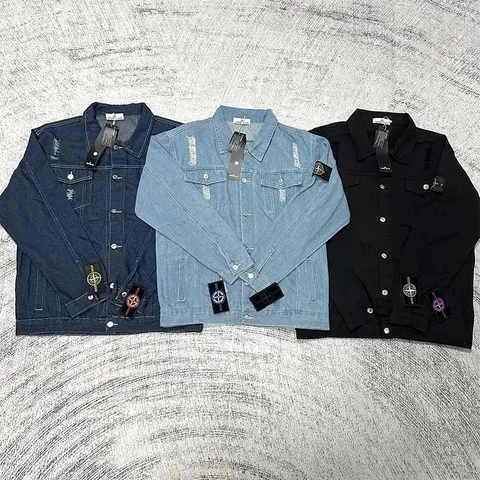 Stone Island Denim Jacket Collection