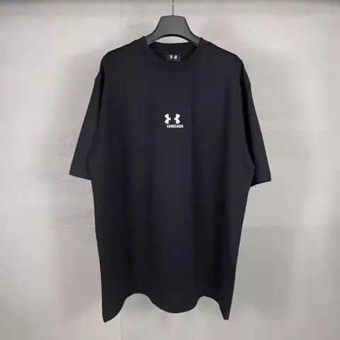 Under Armour x Balenciaga Black Oversized T-Shirt