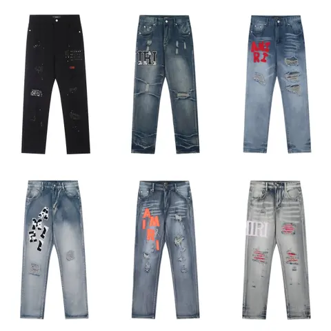 AMIRI Distressed Denim Jeans Collection