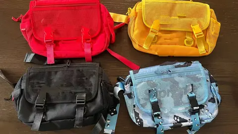 Colorful Mesh Crossbody Bags Collection