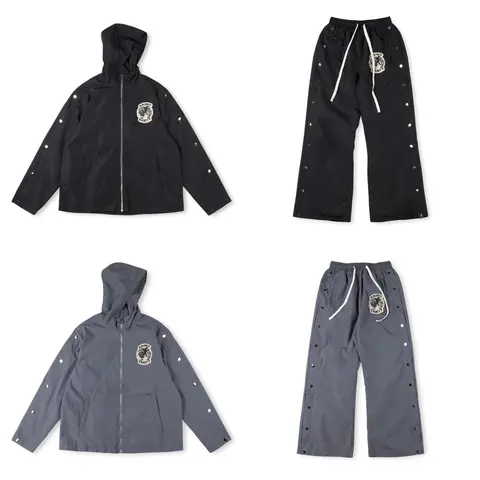 Bape x A Bathing Ape Hooded Jacket and Pants Set