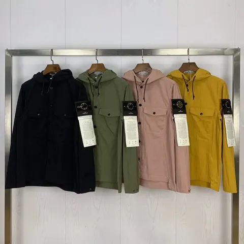 Stone Island Hooded Field Jackets Collection