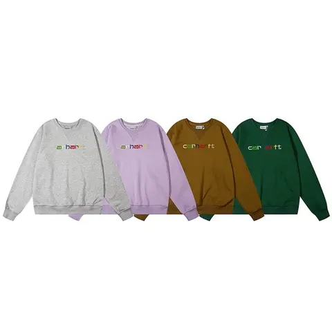 Carhartt Rainbow Logo Crewneck Sweatshirts