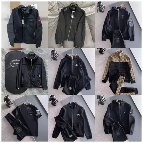 Prada Men's Jacket and Tracksuit Collection