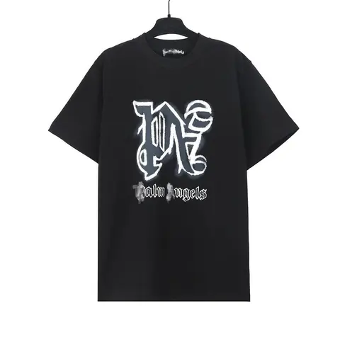 Palm Angels Black Logo T-Shirt