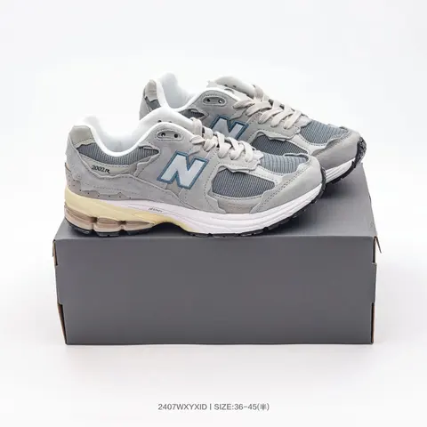 New Balance 2002R Grey Blue Running Shoes