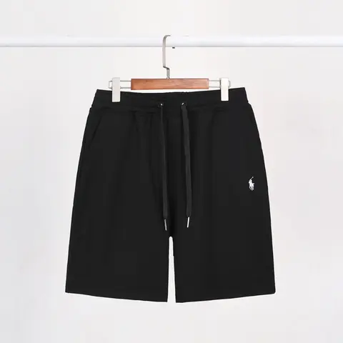 Polo Ralph Lauren Black Cotton Shorts
