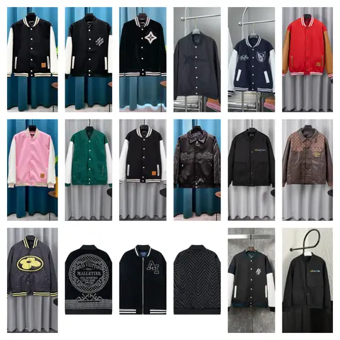 Luxury Brand Varsity and Bomber Jacket Collection