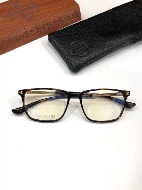 Tiffany & Co. Titanium Eyeglasses with Tortoiseshell Frame