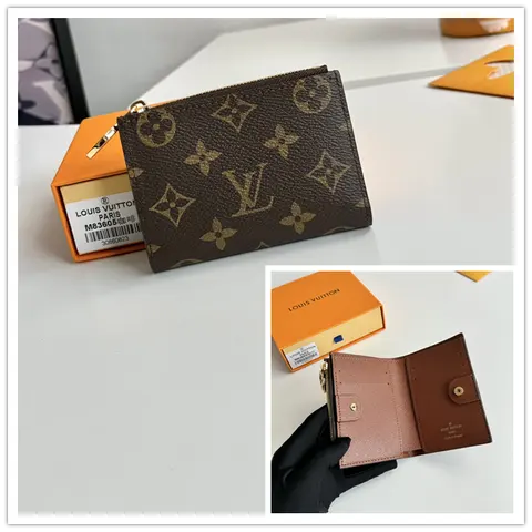 Louis Vuitton Monogram Zip Around Wallet