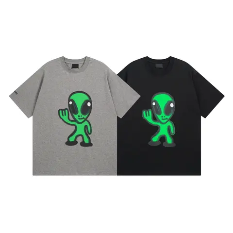 BALENCIAGA Alien Graphic T-Shirt