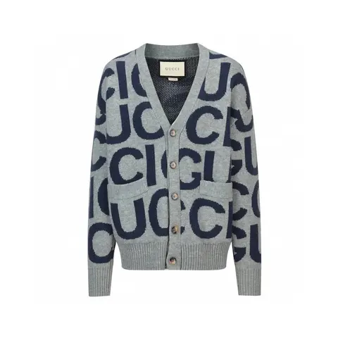 Gucci Logo Knit Cardigan