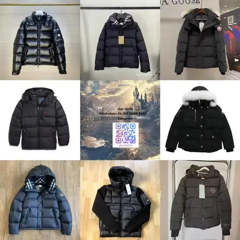 Luxury Brand Down Jackets Collection