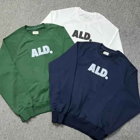 ALD. Logo Crewneck Sweatshirt