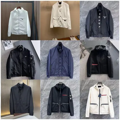 Prada Men's Jacket Collection