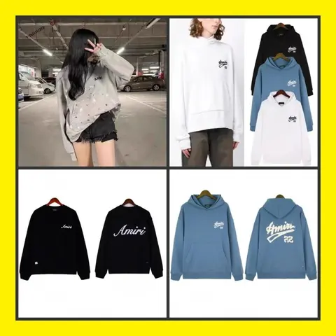 Amiri Hoodies Collection