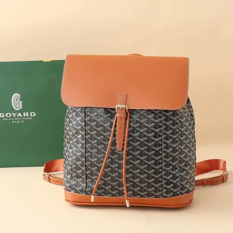 Goyard Monogram Canvas Backpack