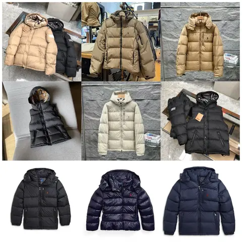 Ralph Lauren Down Puffer Jackets and Vests Collection