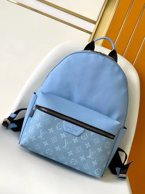 Louis Vuitton Blue Monogram Backpack